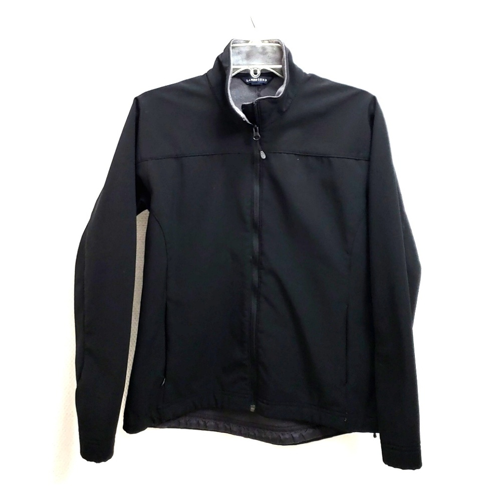 Lands end zip up jacket.